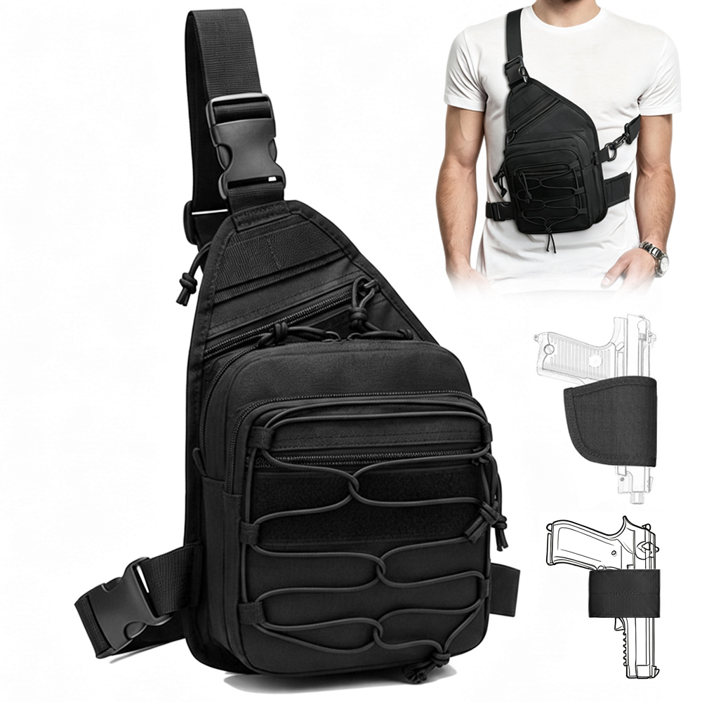 Edc Concealed Carry Holster - Taktik Tabanca Saklama Çantası Gizli Taşıma