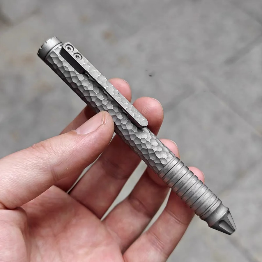 Edc Every Day Carry おもちゃ - EDC Titanyum TC4 Alaşımlı Kalem -