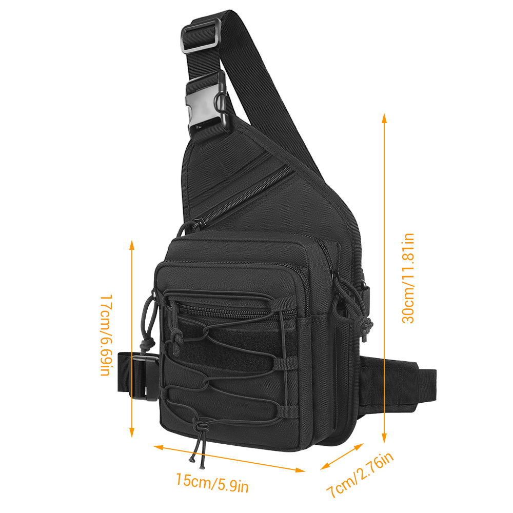 Edc Concealed Carry Sling Bag - Gizli Taşıma Çantası Taktik Çapraz Askılı