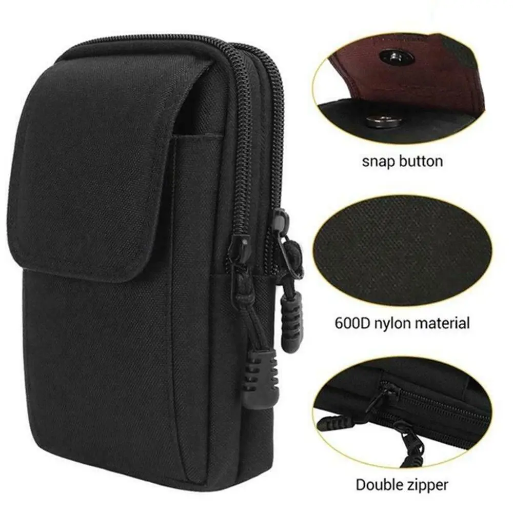 Edc Carry Items - Erkekler için Taktik MOLLE Kemer Çantası,