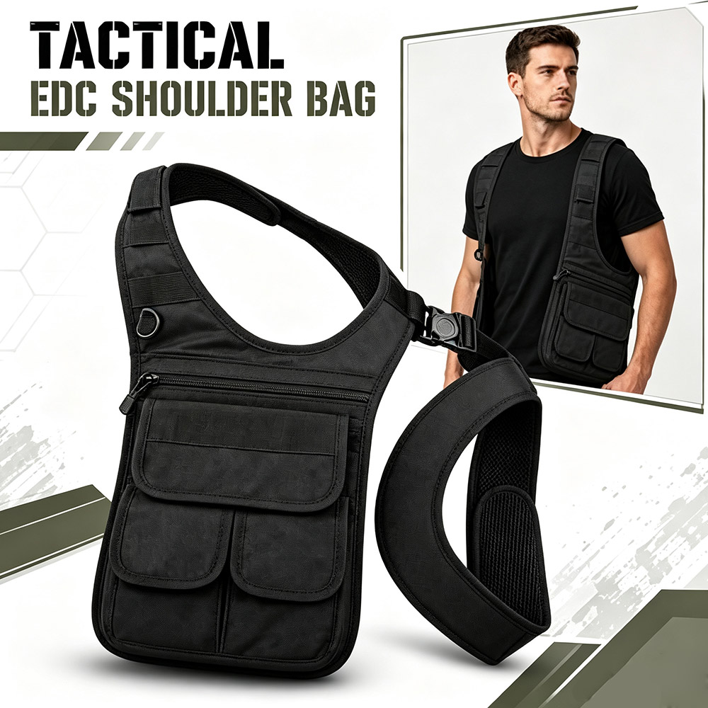 Edc Concealed Carry Sling Bag - Taktiksel Gizli Koltuk Altı Alet Çantası