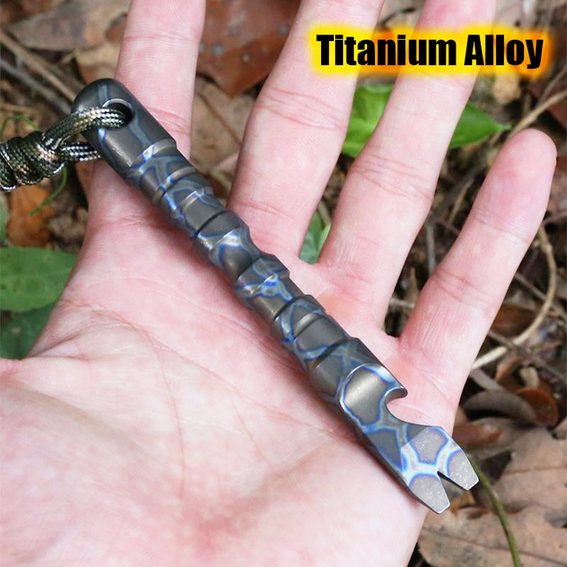 Titanium Pry Bar - TC4 titanyum alaşım çok fonksiyonlu kazayağı
