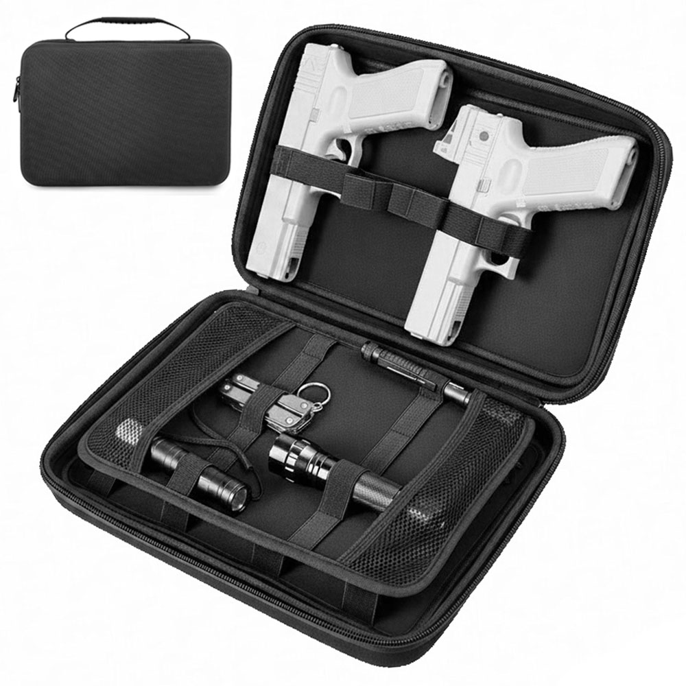 Edc Concealed Carry Holster - Taktik Tabanca Silah Çantası Çift Silah