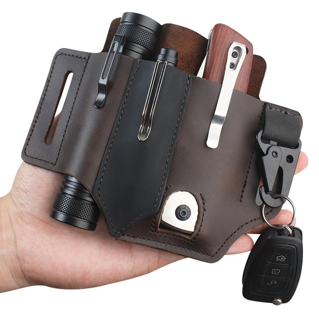 Deri EDC Alet Çantası Açık Hav - Edc Carry Items incelemesi ve fiyatı