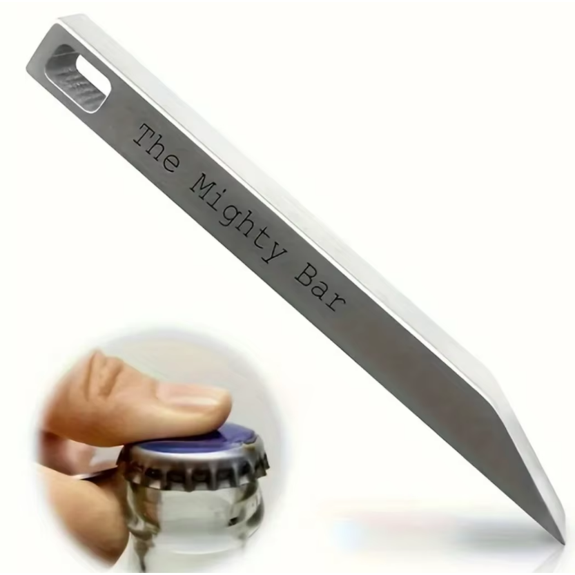 Mighty Bar Cep Bıçağı ve Şişe  - Titanium Pry Bar incelemesi ve fiyatı