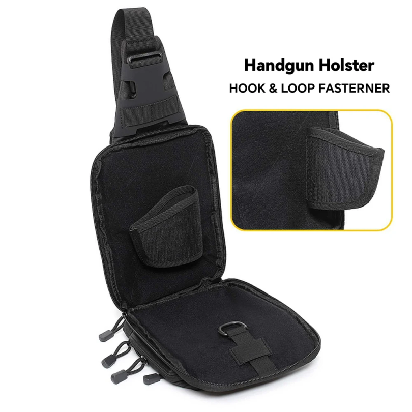 Taktik Askılı Çanta Gizli Taşı - Edc Concealed Carry Sling Bag incelemesi ve fiyatı