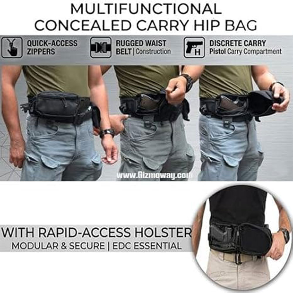 Taktik Tabanca Çantası, Gizli  - Edc Concealed Carry Holster incelemesi ve fiyatı