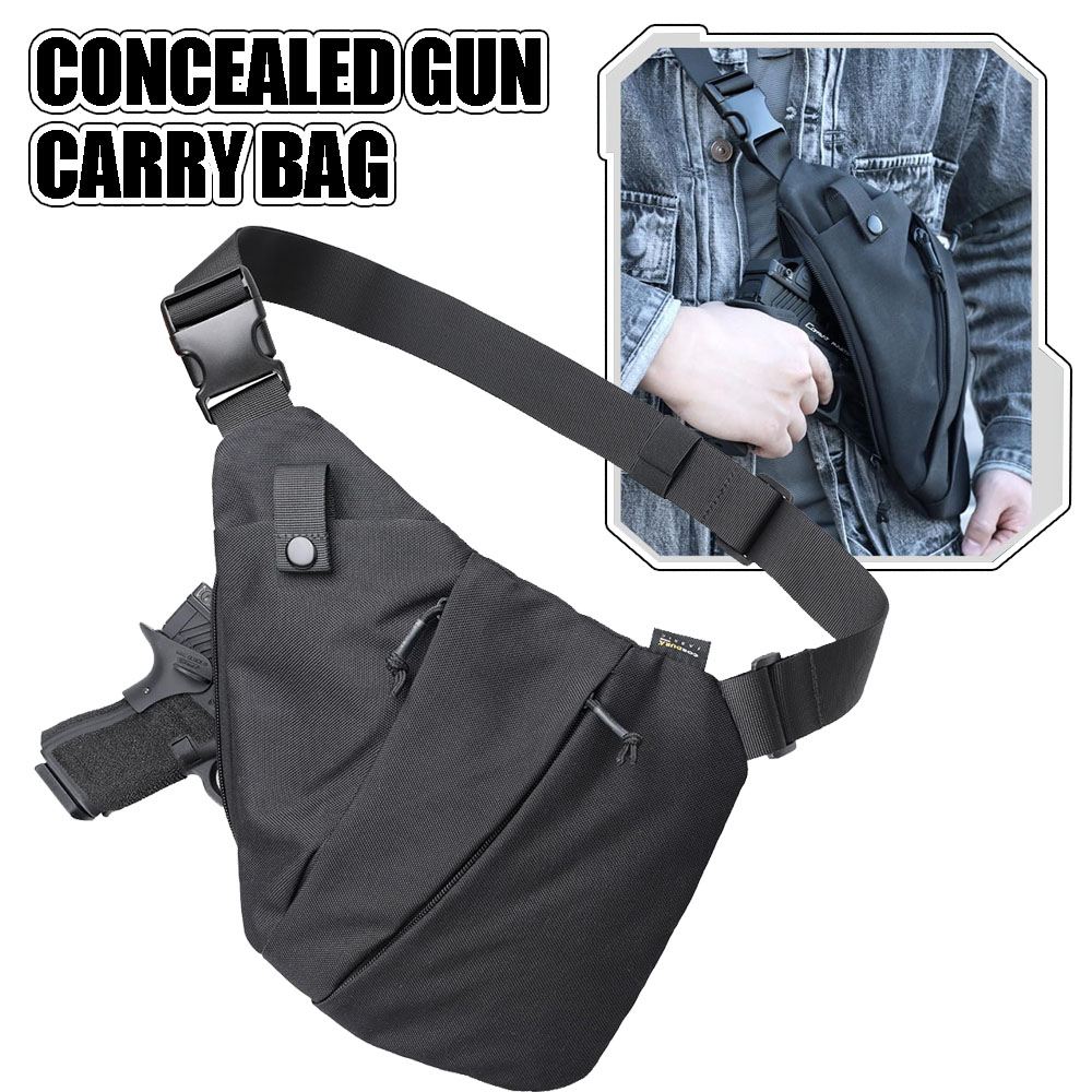 Taktik gizli silah taşıma çant - Edc Concealed Carry Sling Bag incelemesi ve fiyatı