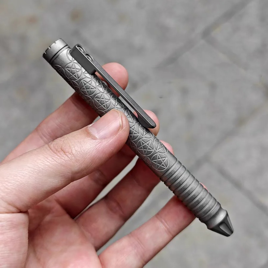 EDC Titanyum TC4 Alaşımlı Kale - Edc Every Day Carry おもちゃ incelemesi ve fiyatı