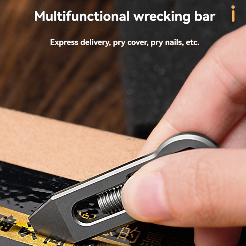 Titanyum Alaşımlı Altıgen Anah - Titanium Pry Bar incelemesi ve fiyatı