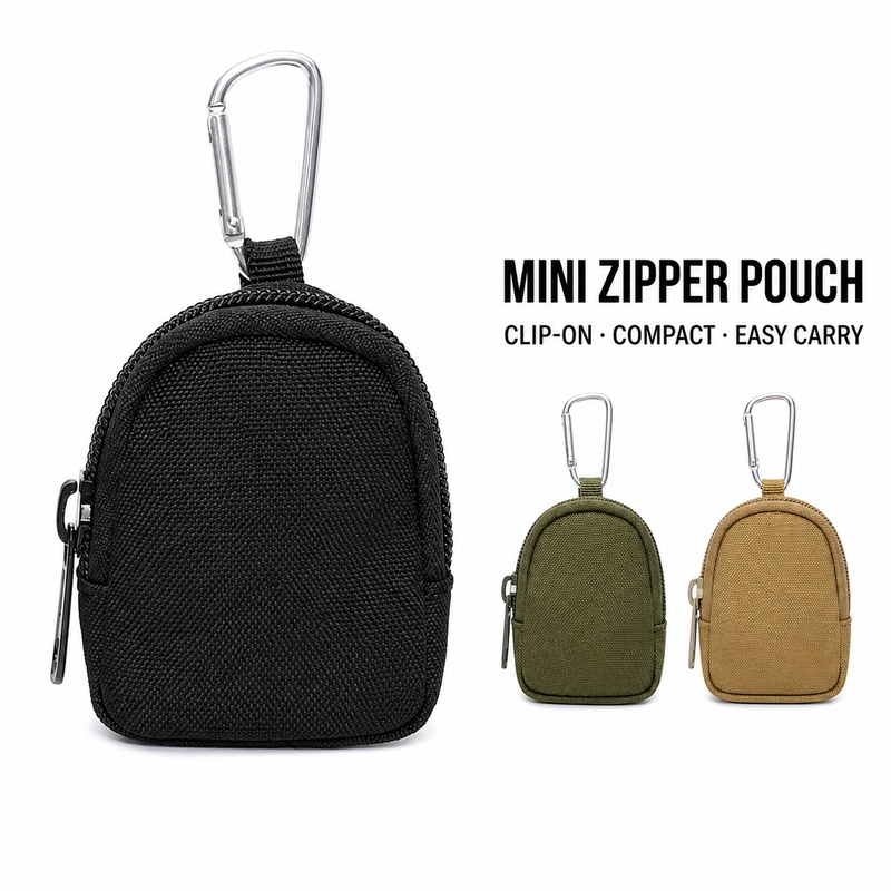 Mini Fermuarlı Anahtarlık ve B - Edc Carry Coins incelemesi ve fiyatı