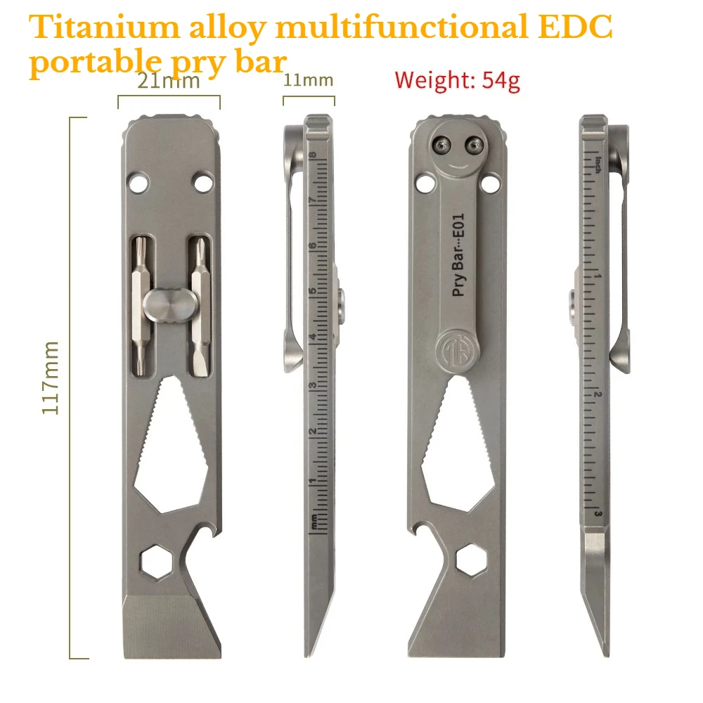 Çok Amaçlı Titanyum Alaşımlı E - Titanium Pry Bar incelemesi ve fiyatı