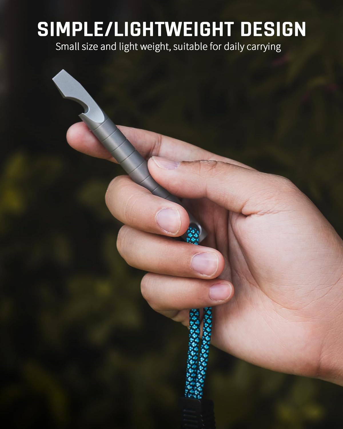 TISUR Titanyum EDC Kaldırma Çu - Titanium Pry Bar incelemesi ve fiyatı